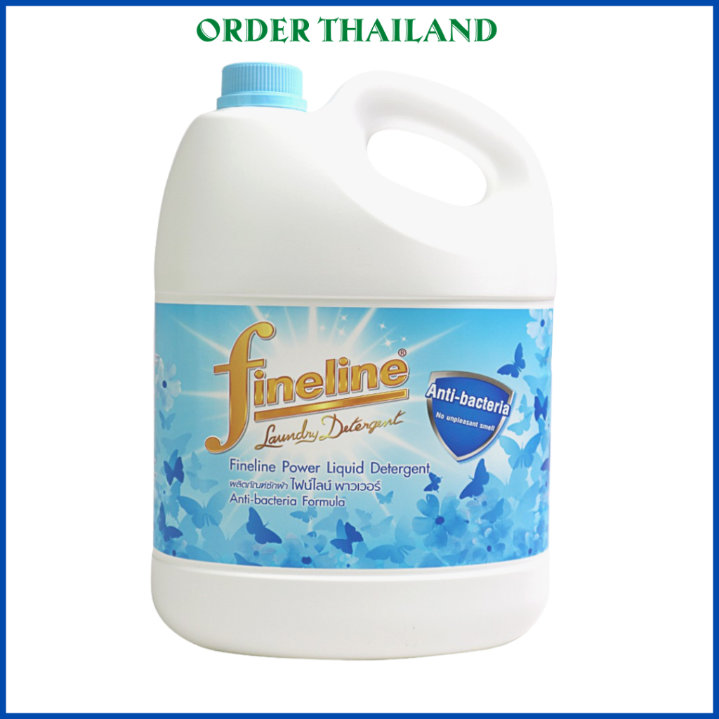 [Chính hãng nội địa] Nước giặt Fineline Xanh Thái Lan 3 lít