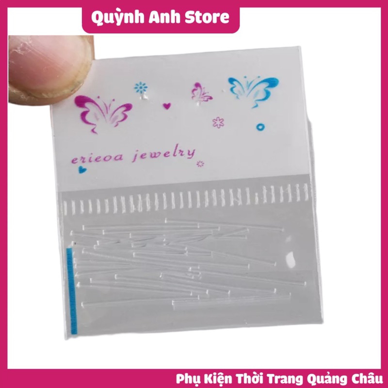 Xỏ lỗ tai bảo dưỡng tai mắt tai que tai kim tai que 25 cái/túi bán buôn/bán lẻ( giá 1 túi)