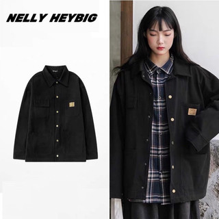 [SẴN] Áo sơ mi tay dài [5933] Nelly Heybig form rộng dành cho nam và nữ 55