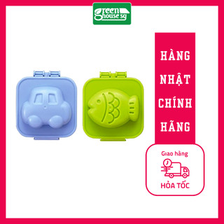 Khuôn làm cơm, bánh, trứng cho bé (Set 2 khuôn) - Nhật Bản