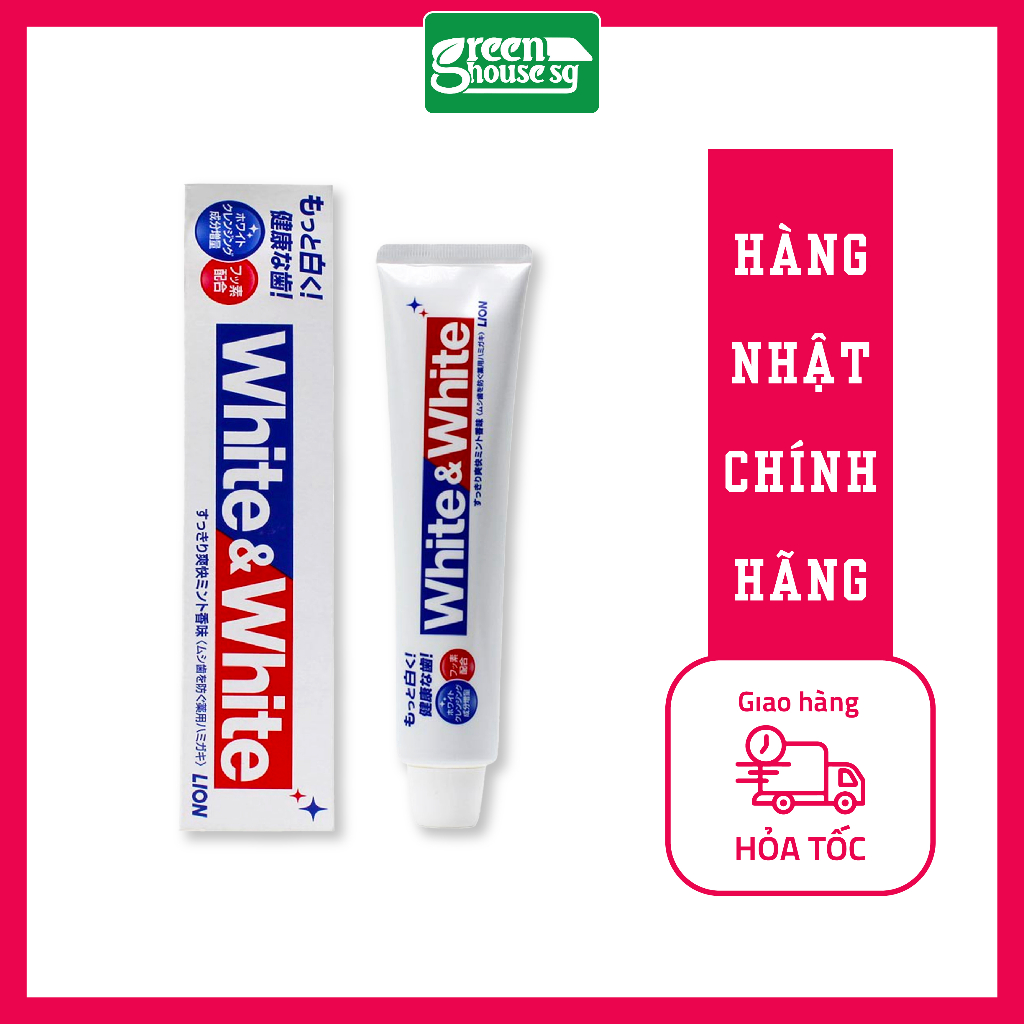 Kem đánh răng White and White - Nhật Bản