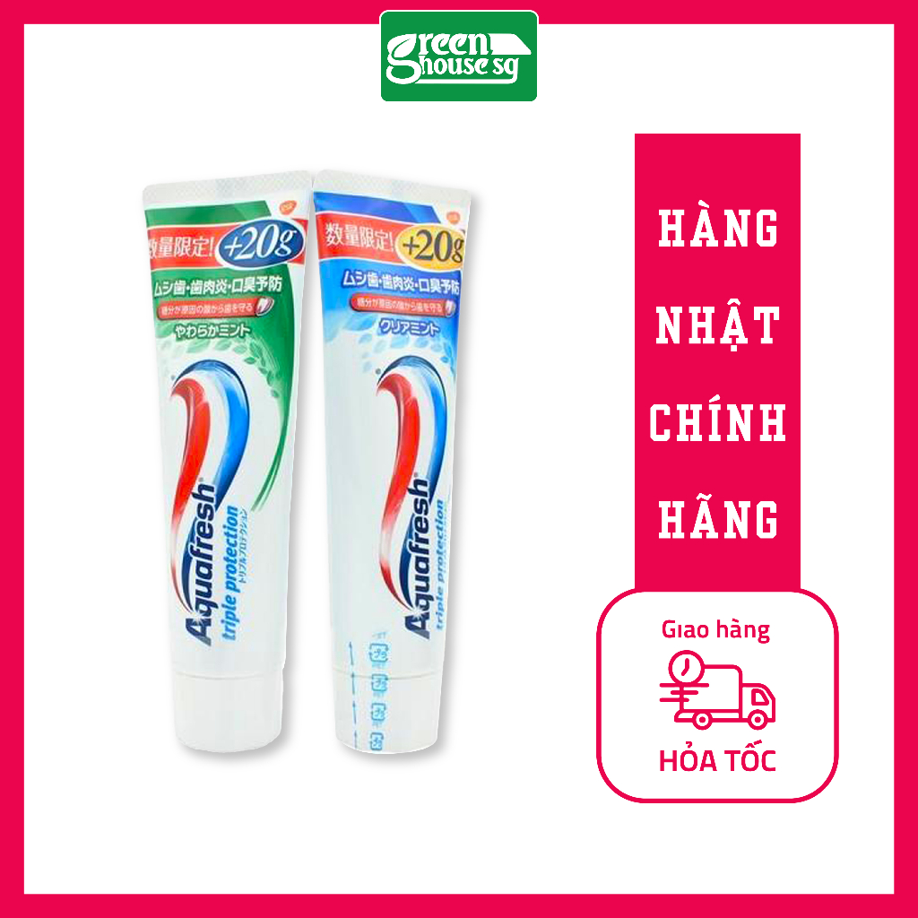 Kem đánh răng Aquafresh 140g - Nhật Bản