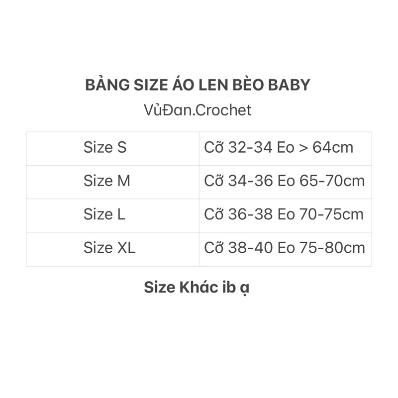 Áo Len Bèo 2 Dây Handmade