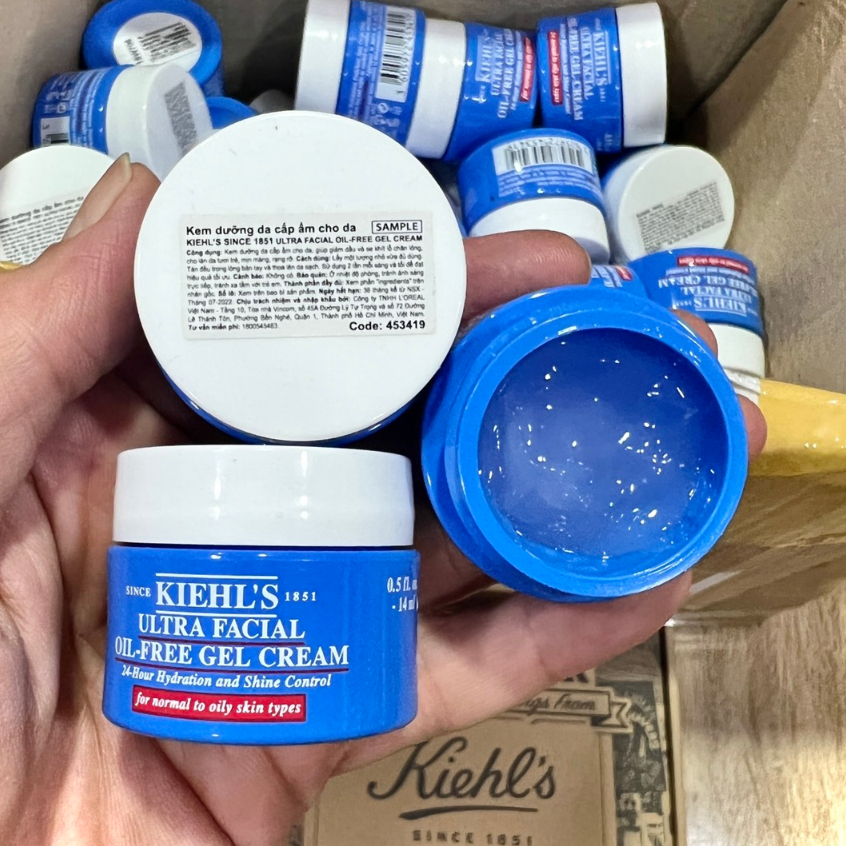 Kem dưỡng da dầu Kiehls Ultra Facial Oil Free Gel Cream 14ml