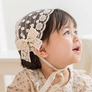 Turban ren nơ buộc dây phong cách Hàn Quốc cho bé gái Homey N33019