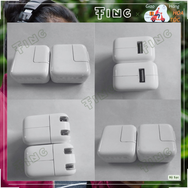 Củ sạc tablet tháo máy đã qua sử dụng