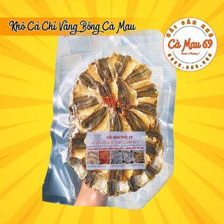 Khô cá chỉ vàng, đặc sản cà mau, ép chân không gói 500g - hải sản khô 69.