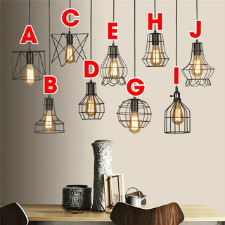 Đèn thả trang trí rọ sắt đơn giản ,Đèn thả cổ điển,hiện đại,tân cổ điển