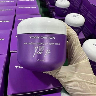 Kem Body Tía Tô Tony Detox- Kem dưỡng trắng da toàn thân tía tô 180g