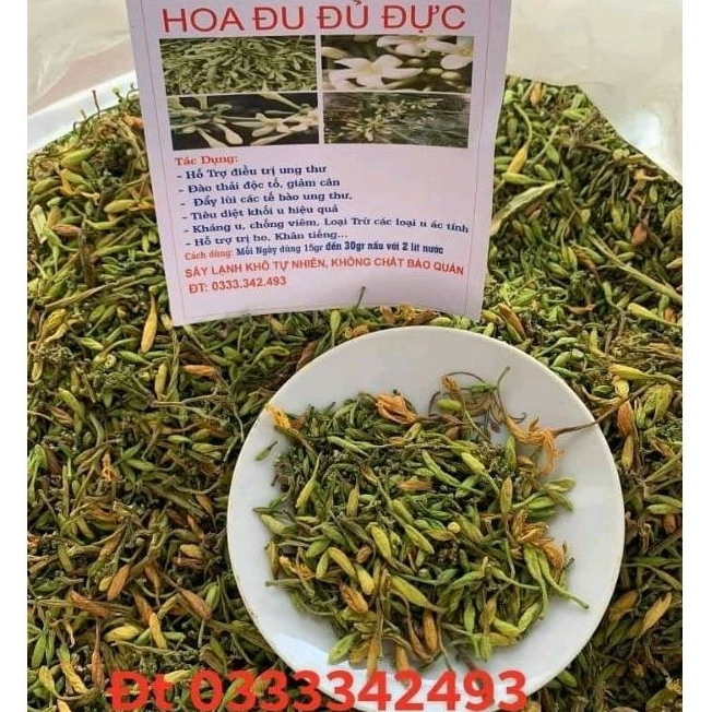 Hoa đu đủ đực khô 1kg