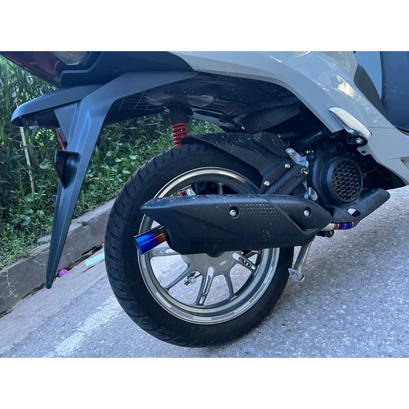 MỎ CHU Titan gắn đít bô zin Wave - Vision