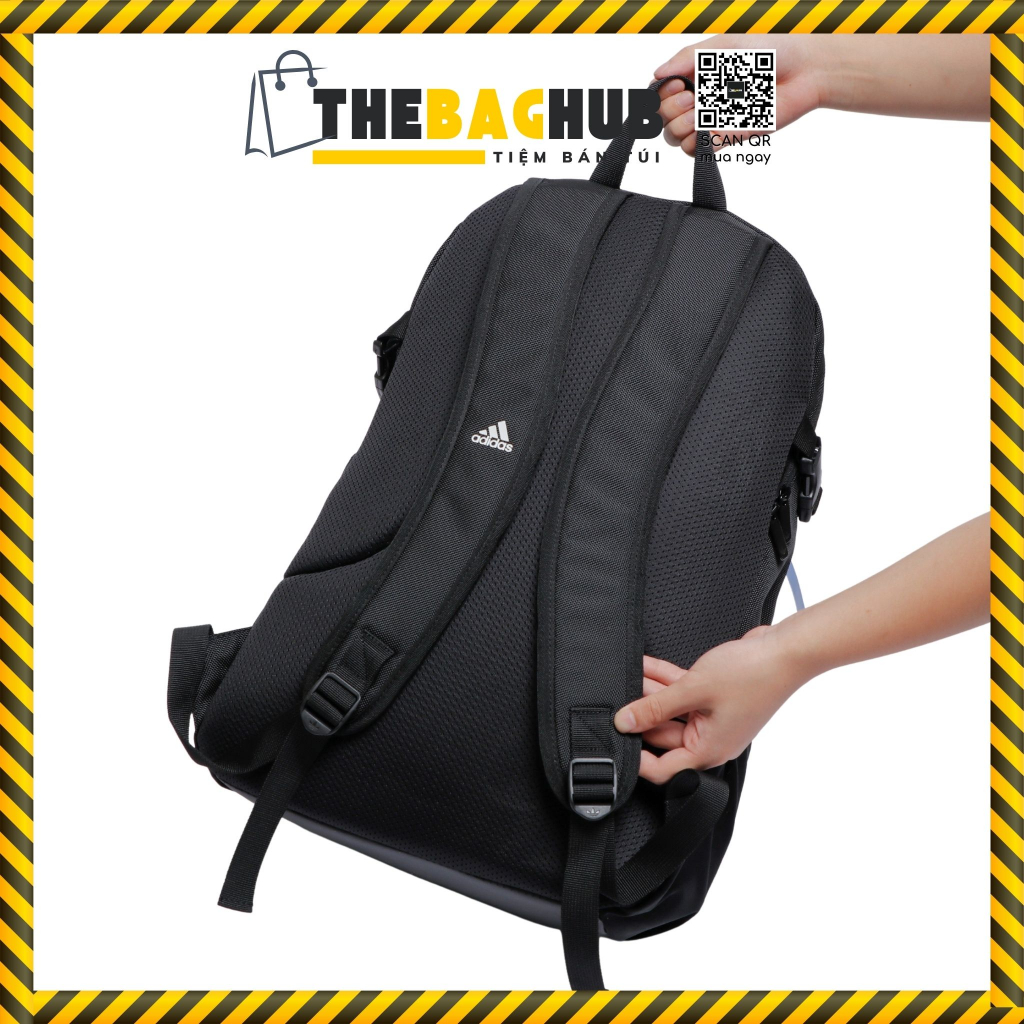 Balo Du Lịch, Balo Thể Thao Adidas 2 Ngăn Khóa Kéo, Chống Thấm Nước, Ngăn Laptop 15.6'' Balo Adidas Power - NEW HOT