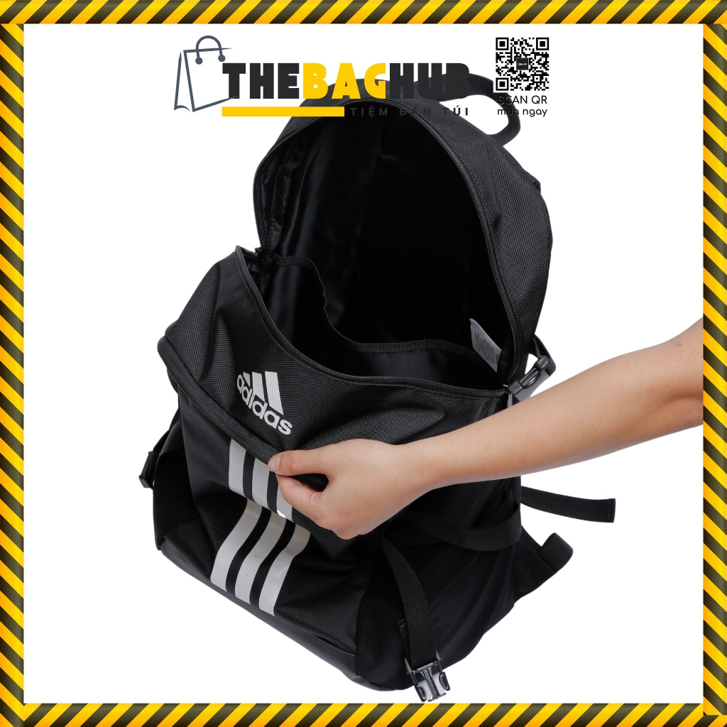 Balo Du Lịch, Balo Thể Thao Adidas 2 Ngăn Khóa Kéo, Chống Thấm Nước, Ngăn Laptop 15.6'' Balo Adidas Power - NEW HOT
