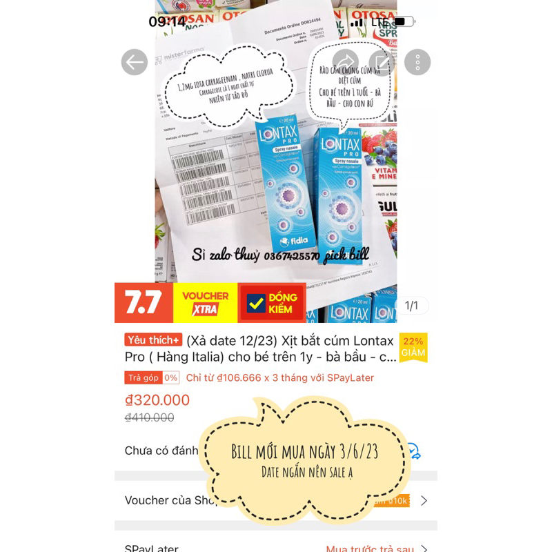 Xịt bắt cúm - Anti Virut Nasofed Nasal Spray