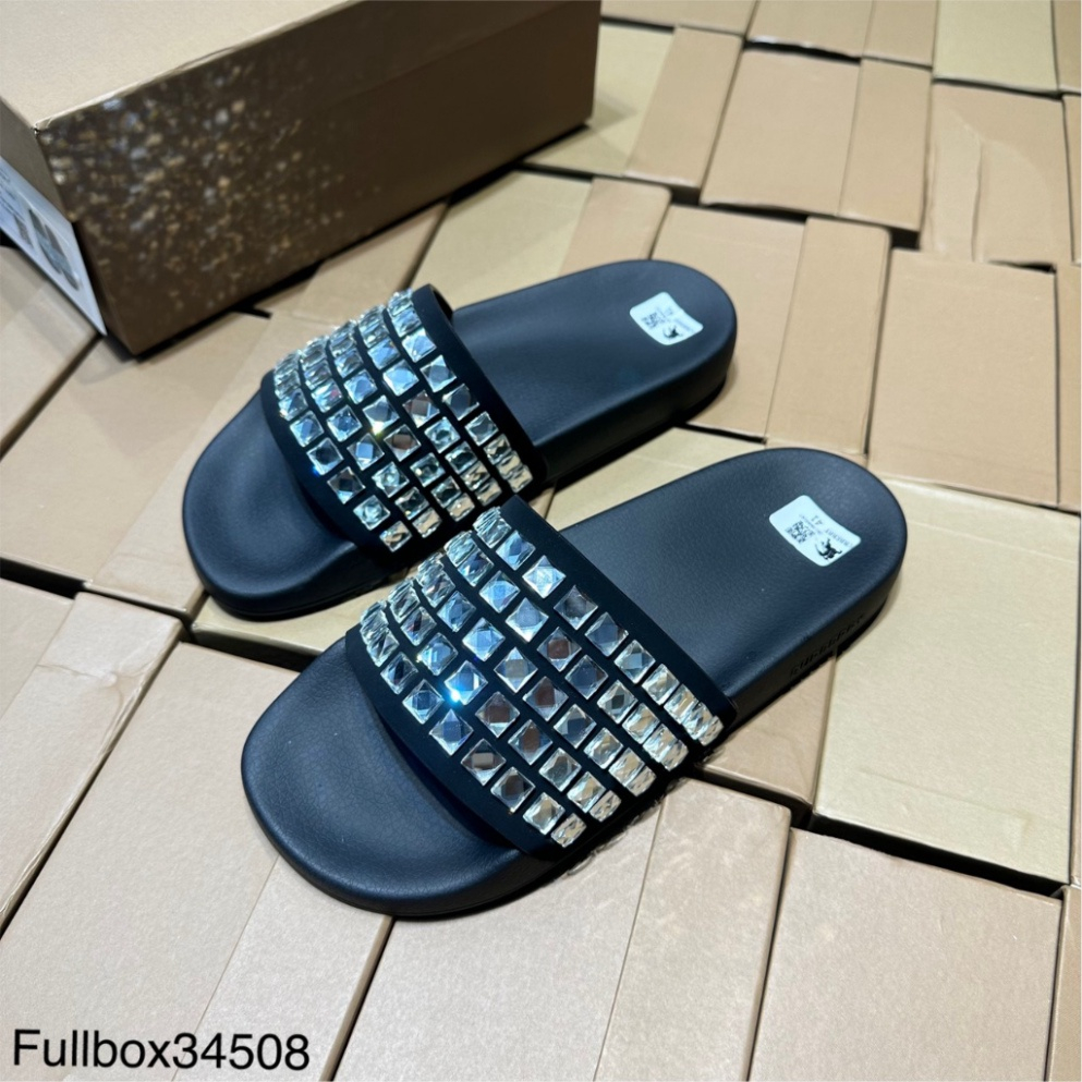 Dép BBR Quai Đính Đá Lấp Lánh Full Box Bill Bản Trung Cao Cấp Hottt Nhất 2023