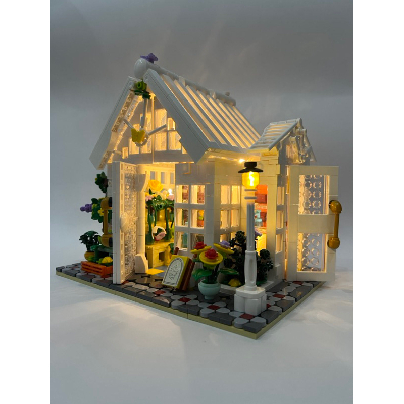 Đồ chơi mô hình lắp ráp nhà hoa tươi, FLOWER SHOP, bộ đồ chơi lắp ráp dành cho bé
