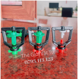 Đầu Béc tưới phun mưa mini xoay 360 độ