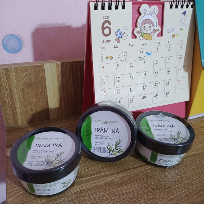Mặt nạ tràm trà đất sét 60g