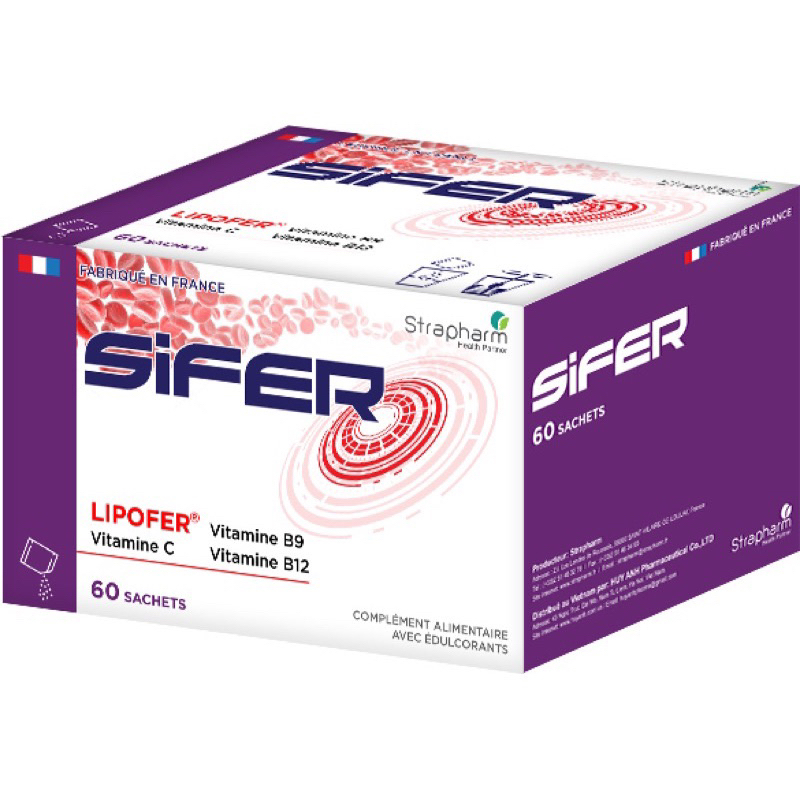 Silfer bổ sung sắt sinh học không nóng, không táo