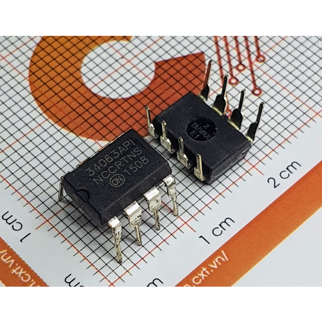MC34063AP IC Reg Buck Boost ADJ 1.5A 8DIP