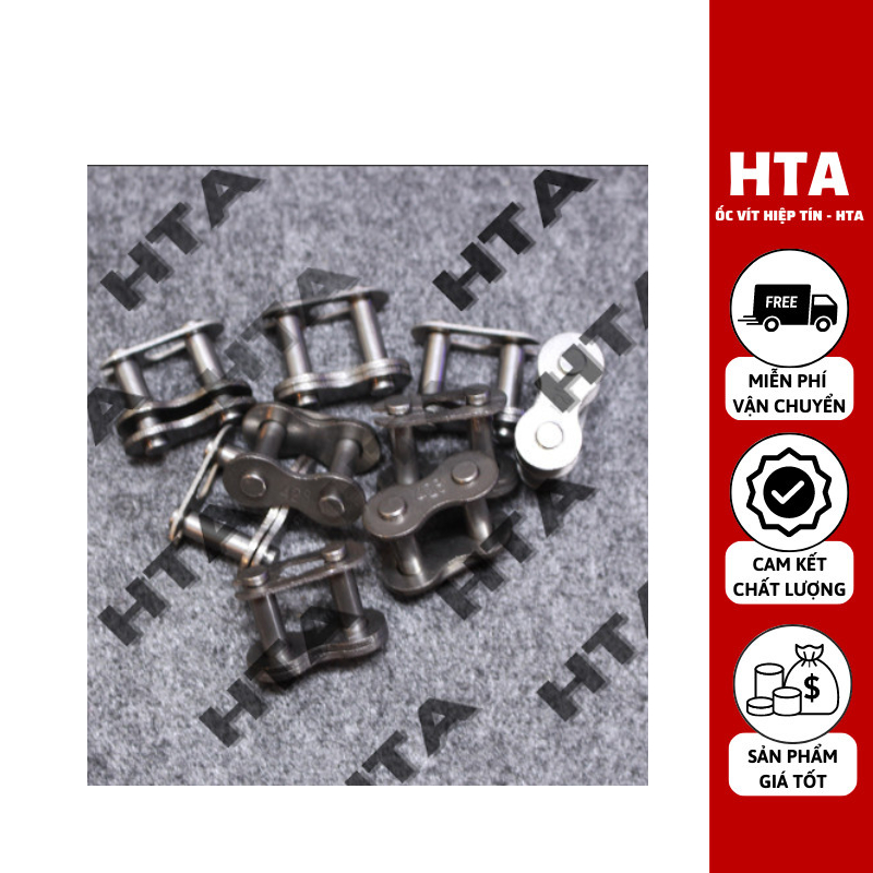 Khóa Sên Thép 2 Loại 9 Ly và 7 Ly Cao Cấp - Ốc Vít Hiệp Tín - HTA