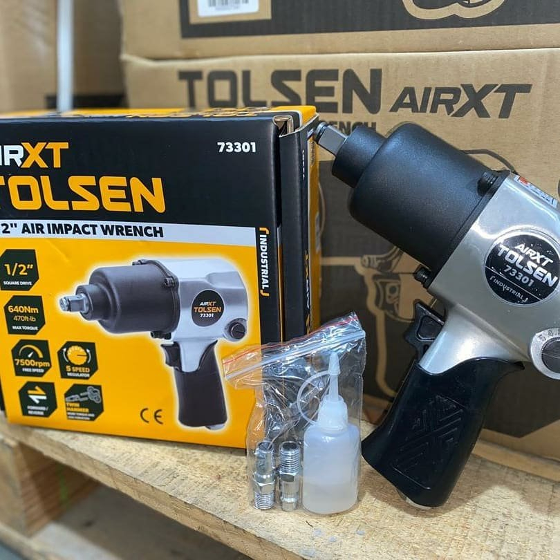 Súng Bắn ốc Hơi Mở Bu Lông 1/2'' TOLSEN 73301  phụ tùng hùng lỳ phụ tùng ô tô điện dân dụng máy móc nông lâm nghiệp