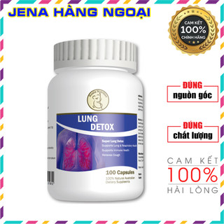 Viên uống bổ phổi thải độc Lung Detox Koala Nutrition - Hàng Úc - Hộp 100 viên