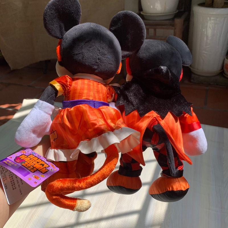 Gấu bông Mickey & Minnie Mouse, Donald, Stitch Halloween 2022 chính hãng Disney