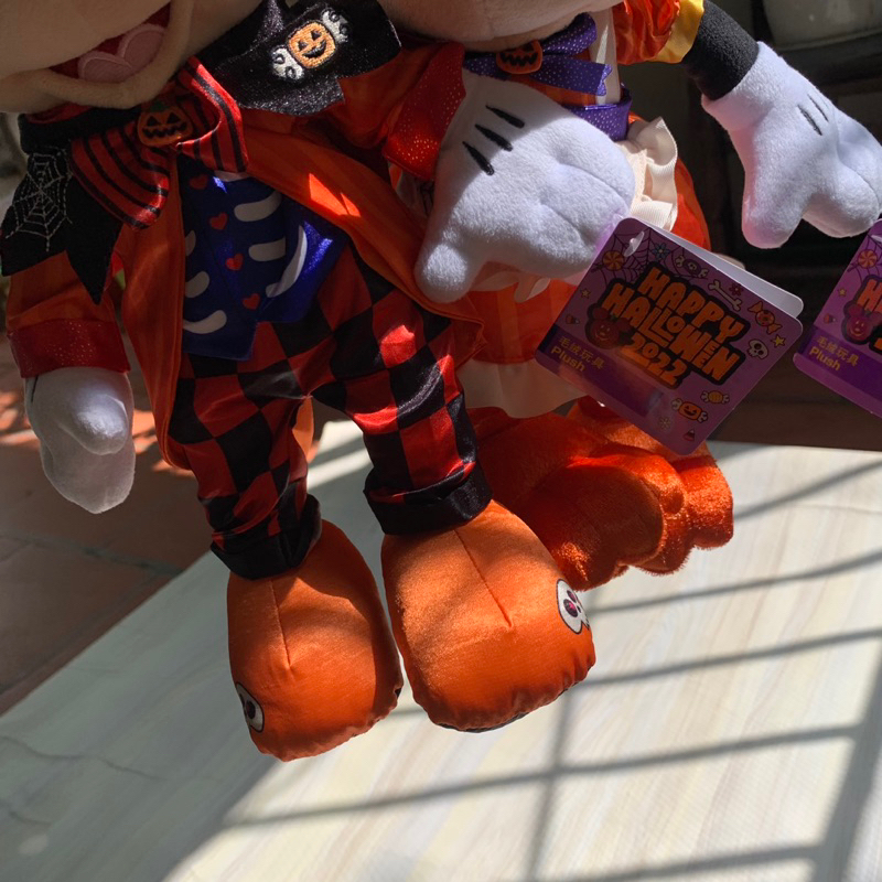 Gấu bông Mickey & Minnie Mouse, Donald, Stitch Halloween 2022 chính hãng Disney