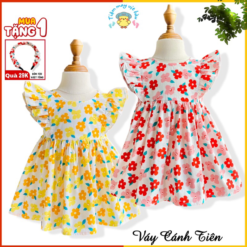 (1-10 TUỔI) VÁY CÁNH TIÊN CHO BÉ SIÊU XINH - SẢN PHẨM VÁY ĐẦM THIẾT KẾ (SIZE 9 - 35 KG)