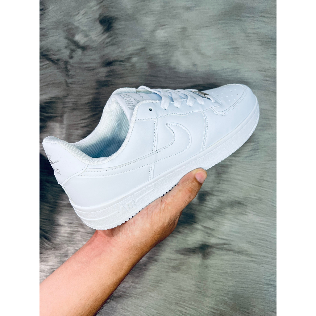 Giày sneaker_air force 1,giày thể thao nam màu trắng,tăng chiều cao dành cho học sinh sinh viên