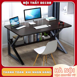 Bàn Máy Tính Bàn Văn phòng Hiện Đại Sang Trọng- Bàn máy tính chân chữ K phong cách hiện đại