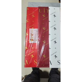 Giấy gói hoa 2 mặt chữ LV mới