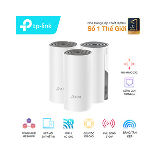 Bộ phát wifi mesh tp-link deco e4 - hàng chính hãng