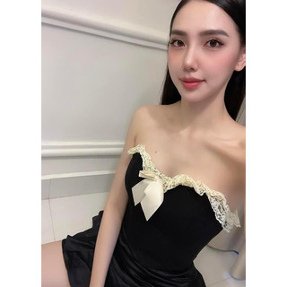 [Hàng order Shein] áo top nơ bèo 6 màu