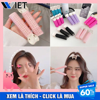 Kẹp tạo kiểu tóc uốn phồng chân tóc mái tự nhiên