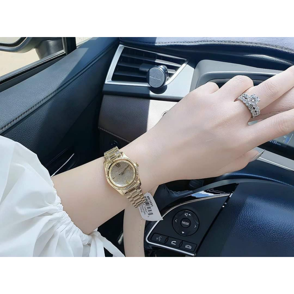 Đồng Hồ Nữ Michael Kors Dây Thép,Size: 26mm,Full Box Hãng,Mang Hơi Hướng Ro.lex Cực Kỳ Sang Trọng