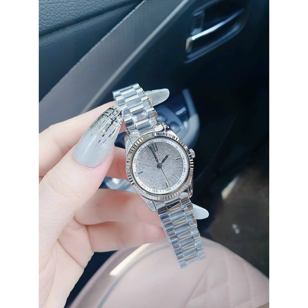 Đồng Hồ Nữ Michael Kors Dây Thép,Size: 26mm,Full Box Hãng,Mang Hơi Hướng Ro.lex Cực Kỳ Sang Trọng