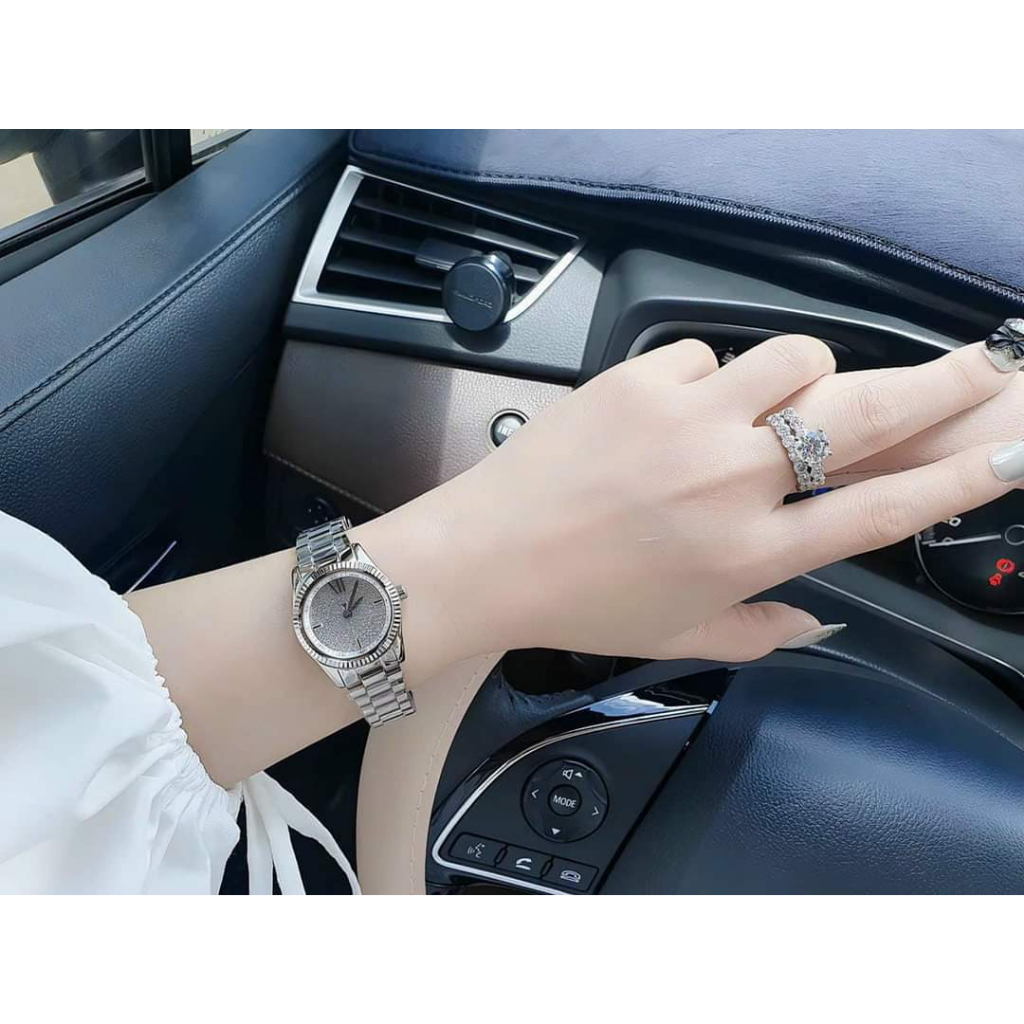 Đồng Hồ Nữ Michael Kors Dây Thép,Size: 26mm,Full Box Hãng,Mang Hơi Hướng Ro.lex Cực Kỳ Sang Trọng