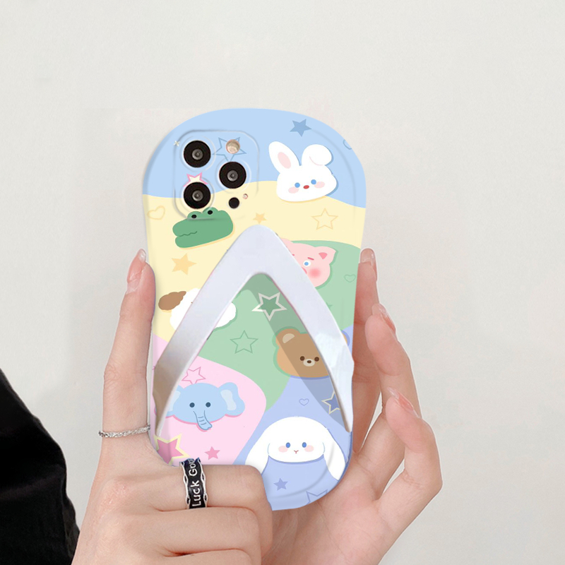Ốp lưng iphone hình dép tông Động vật cute 6/6s plus/7/7plus/8/8plus/x/xr/11/12/13/14/max/promax xa2005