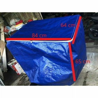 Bạt trùm sọt, túi che mưa cho sọt giao hàng Shipper (loại sọt lớn)