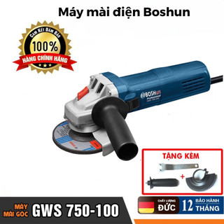 Máy Mài Điện Boshun, Máy Mài Góc, Máy Chà Nhám Cầm Tay Công Suất 670w , Động Cơ Lõi Đồng 100%, Có Lỗ Tản Nhiệt