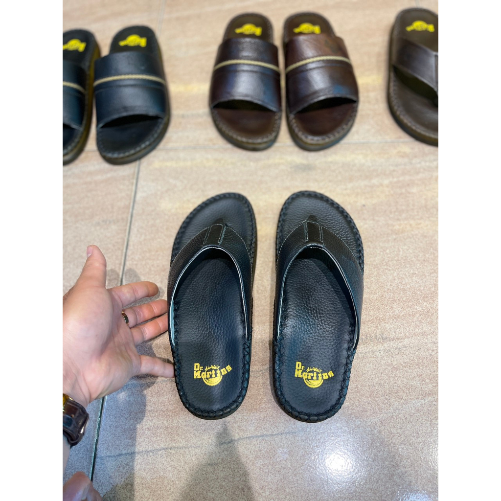MÃ GIẢM GIÁ  AFFGMFY7 Dép Doctor Quai kẹp mẫu mới 2023 may chỉ viền bảo hành 12 tháng