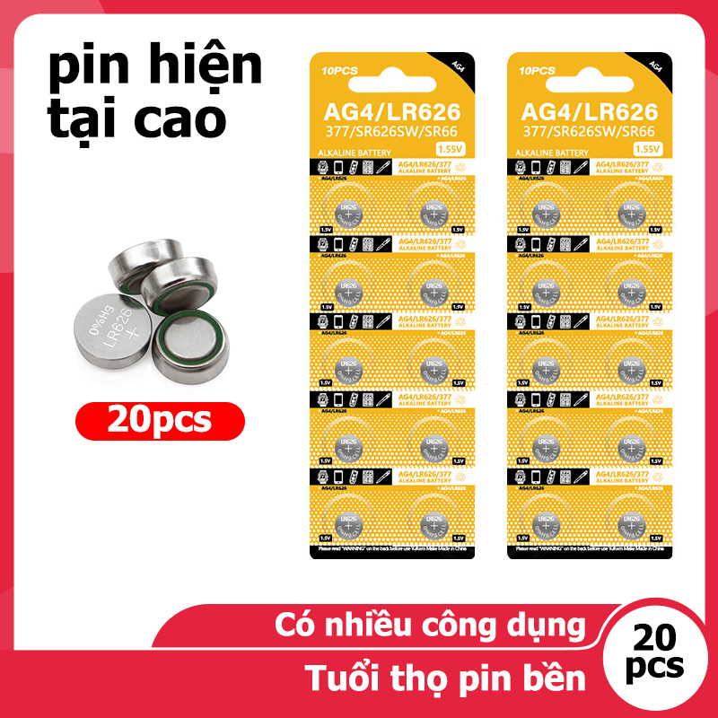 Pin đồng hồ pin cúc áo pin bền pin chìa khóa ô tô pin đồng hồ đeo tay vỉ pin đồng hồ phổ thông (1 vỉ 10 viên pin)