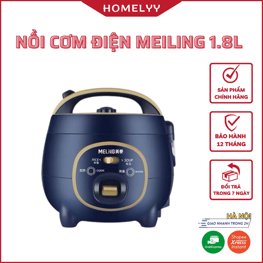Nồi Cơm Điện Meiling 1.2L 1.8L Đa Năng