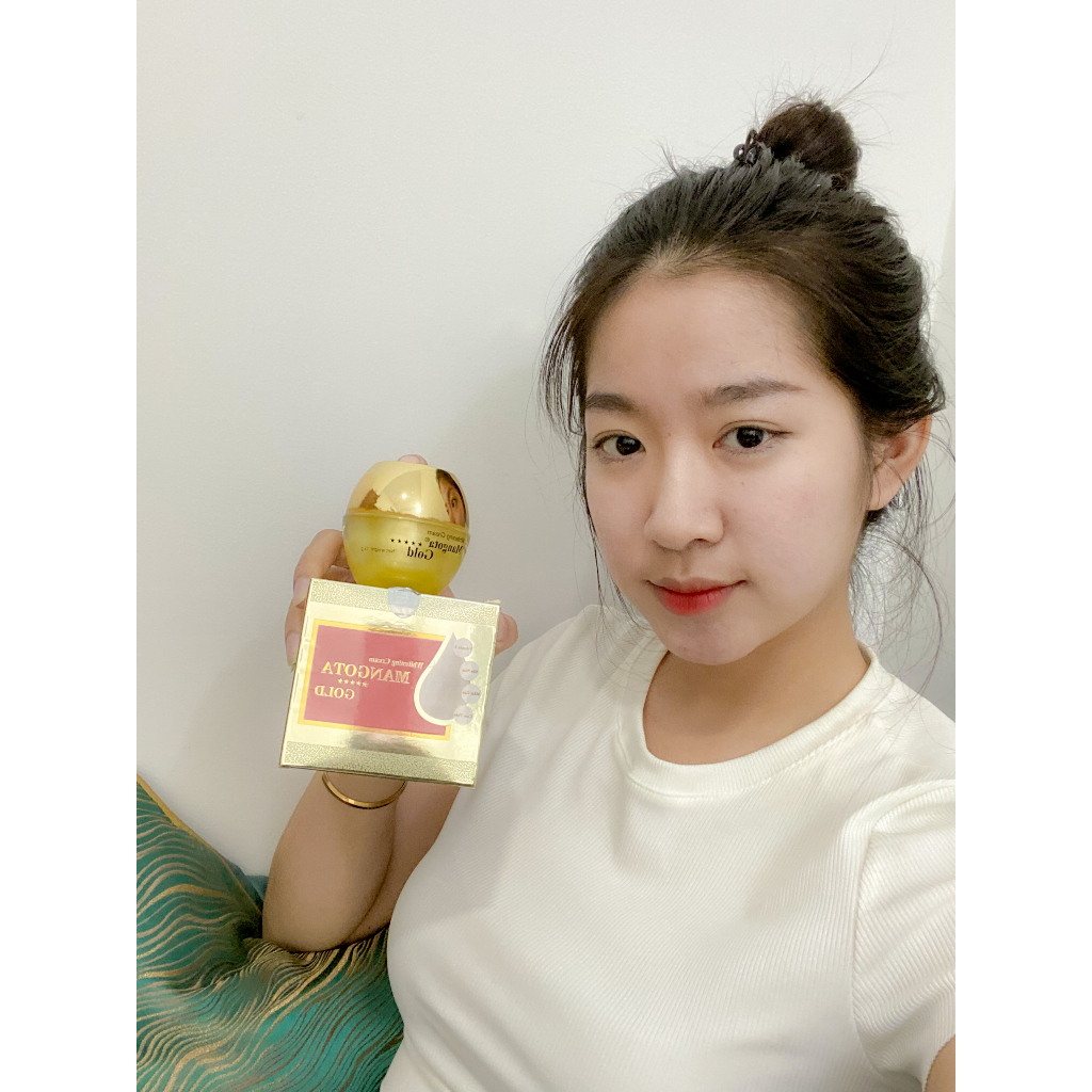 Kem dưỡng trắng da mặt cao cấp Mangota Gold Whitening Cream