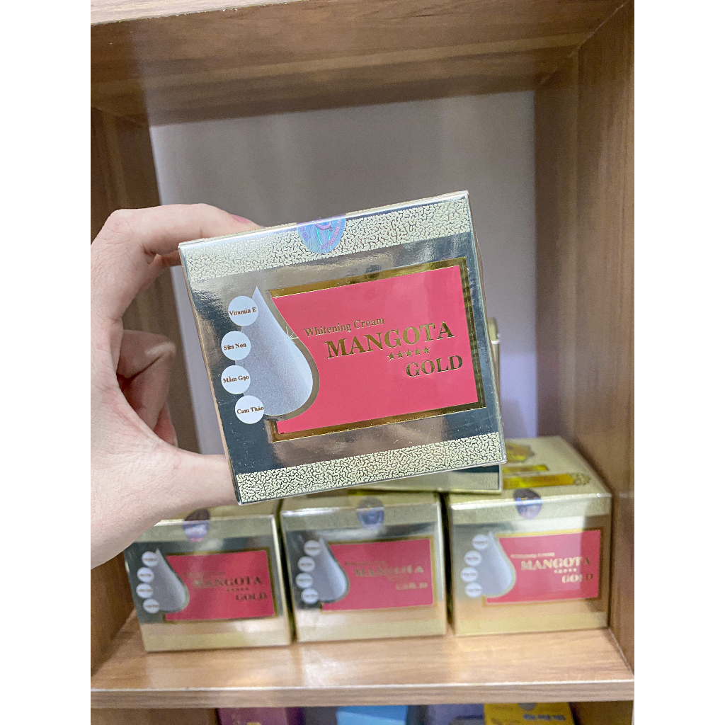 Kem dưỡng trắng da mặt cao cấp Mangota Gold Whitening Cream