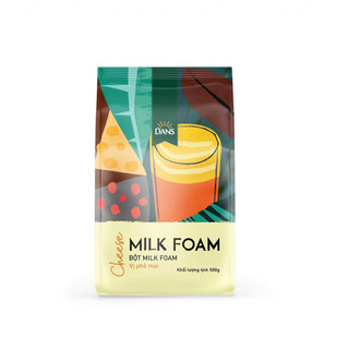 Bột Milk Foam Dans Phô Mai 500g