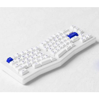 Bàn phím cơ AKKO ACR Pro Alice Plus Spray Painted White Gasket Mount Akko CS Crystal switch