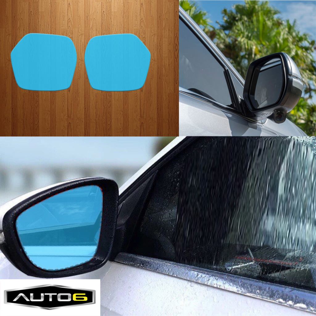 Combo tấm dán kính chống bám nước gương ô tô SUBARU FORESTER full size - AUTO6